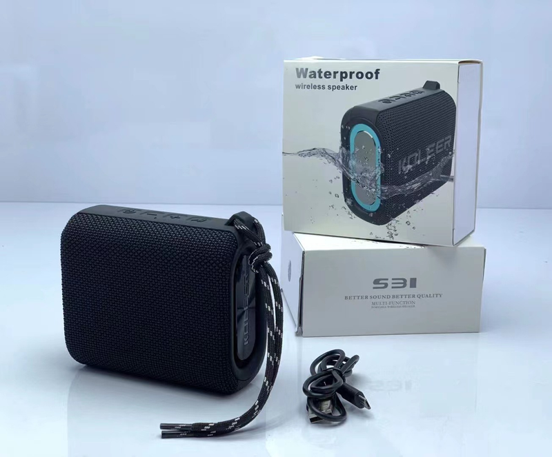 KOLEER S31 til udendørs sport, bærbar baslydkvalitet, vandtæt trådløs Bluetooth-højttaler_voghion.com