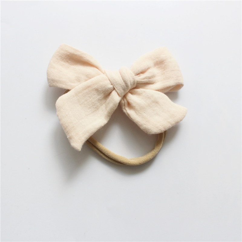 Fascia per capelli in mussola di cotone e garza per neonati, accessori per neonati di 100 giorni, in nylon super morbido, per maschi_voghion.com