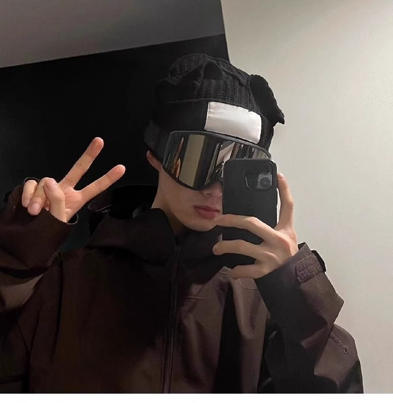 Padded Outdoor Sports Ski Snow Adult Windproof Goggles Night Vision Mask Cold-Proof Glasses_voghion.com