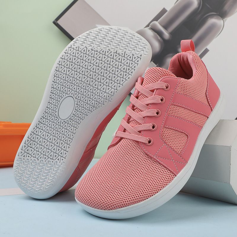 Herrenschuhe flache Freizeitschuhe breite Leisten fliegende gewebte Sportschuhe Paar Fitnessschuhe_voghion.com