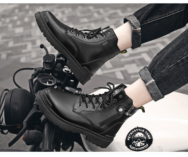 Bottes de travail imperméables pour hommes, bottes de randonnée légères et décontractées Chukka_voghion.com