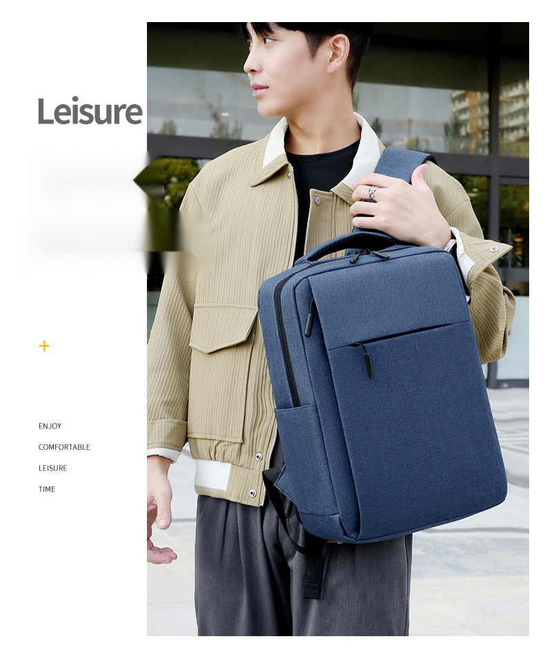Fashionable new business backpack multifunctional backpack large capacity travel bag computer bag book_voghion.com