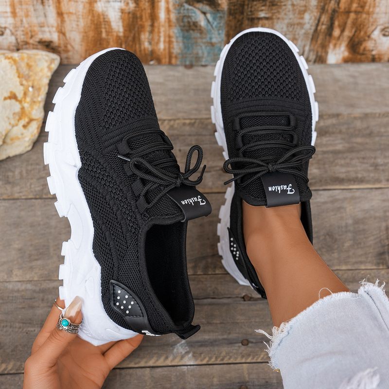 Casual zomer dames veelzijdige dunne ademende sport mesh schoenen dames 43_voghion.com