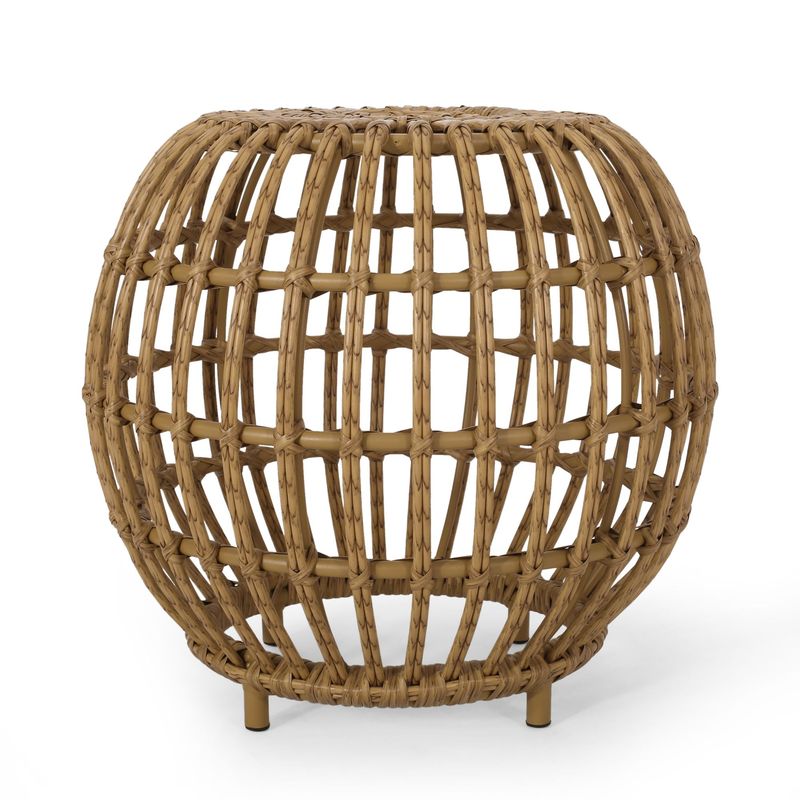 Boho Style Outdoor Side Table_voghion.com