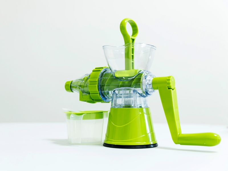 Piccolo processore portatile per cucina domestica, spremiagrumi, mini spremiagrumi, macchina per succhi a manovella_voghion.com