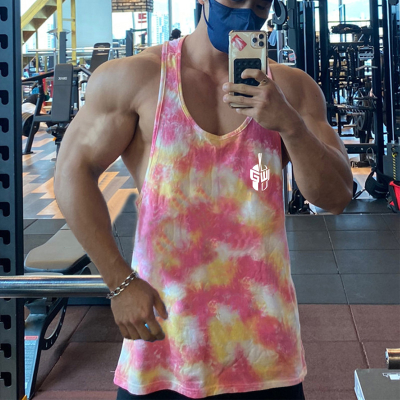 Heren Muscle Fitness Vest, Snel drogende marathonsporten, Racetraining, Mouwloze uitrusting, Sportkleding_voghion.com