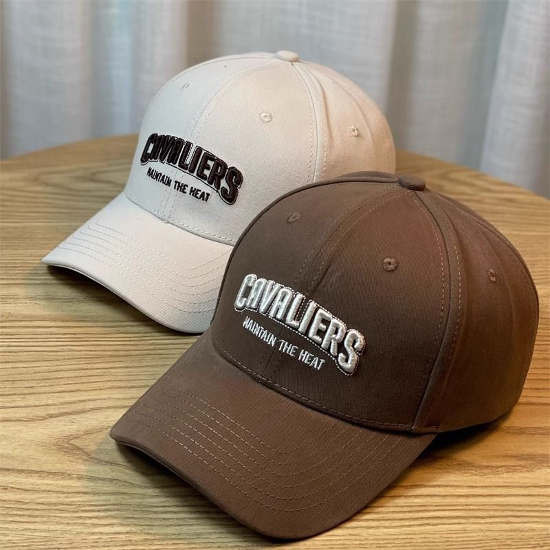 Pălărie de baseball cu cap mare și streșini curbate, brodată cu capac rigid, față mică cu limbă de rață, sport și agrement în aer liber_voghion.com