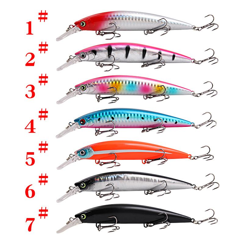Lure Bait Laser Long Distance Casting Sinking ABS Lead Block Minnow 15.2cm36g Three Hook Perch Freshwater Sea Fishing Bait_voghion.com