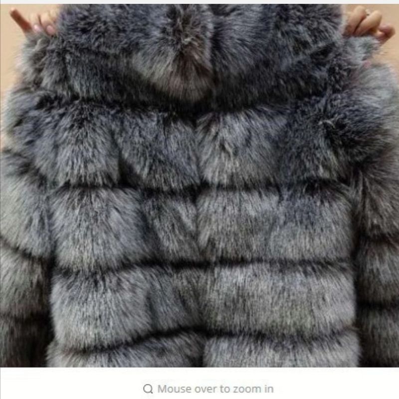 Winter Pelzmantel Frauen Neue Oberbekleidung Kurze Kunstpelz Jacke Pelzigen Flauschigen Jacke Luxus Frau Pelz_voghion.com