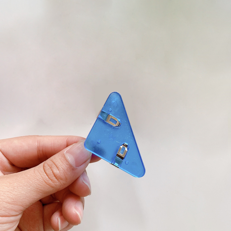 5 pièces/ensemble pinces à coudre outils de couture pinces d'angle colorées pinces triangulaires créatives_voghion.com