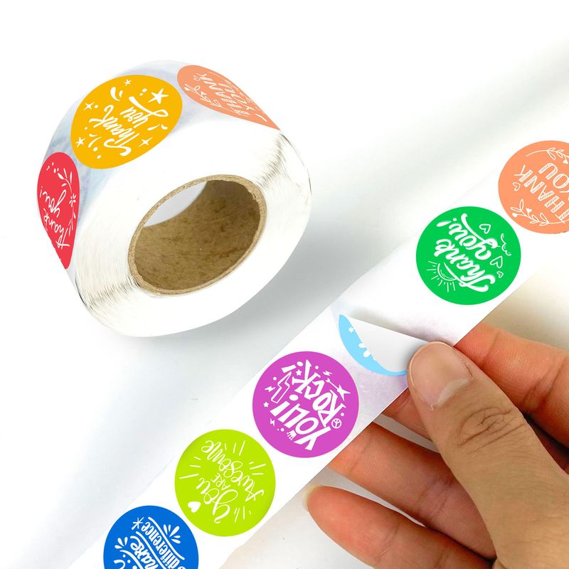 Schreibwaren Aufkleber Englisch kurzen satz aufkleber rolle aufkleber dekorative hand konto material klebe dichtpaste dicht kleber_voghion.com