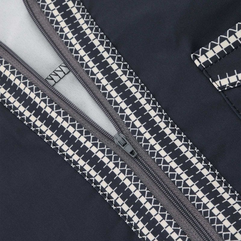 Men's Clothing Men's Muslim Robe Stand Collar Printed Ethnic Style Loose And Comfortable Jumpsuit_voghion.com