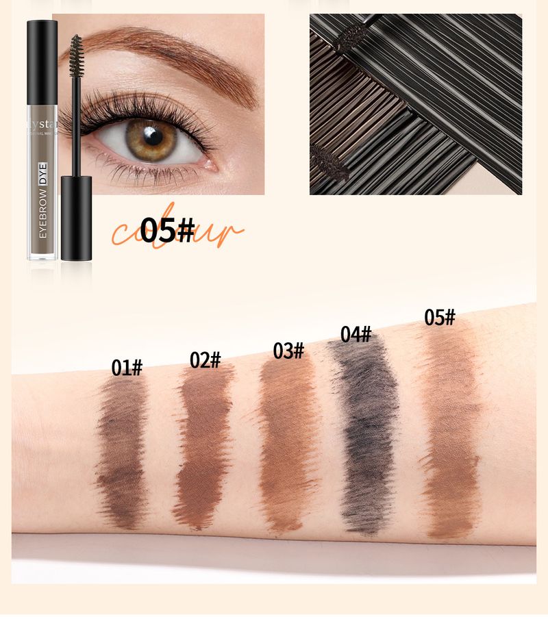 Make-up-Farbstoff-Doppelkopfpinsel, wilde, natürliche, langanhaltende, wasserfeste und schweißbeständige flüssige Augenbrauencreme_voghion.com
