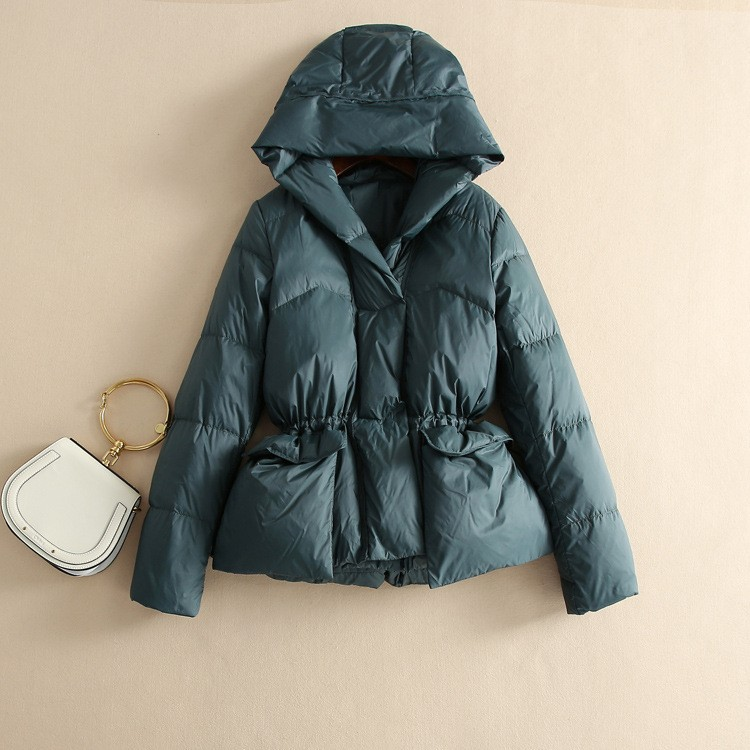 Women's white duck Warm jacket warm jacket_voghion.com