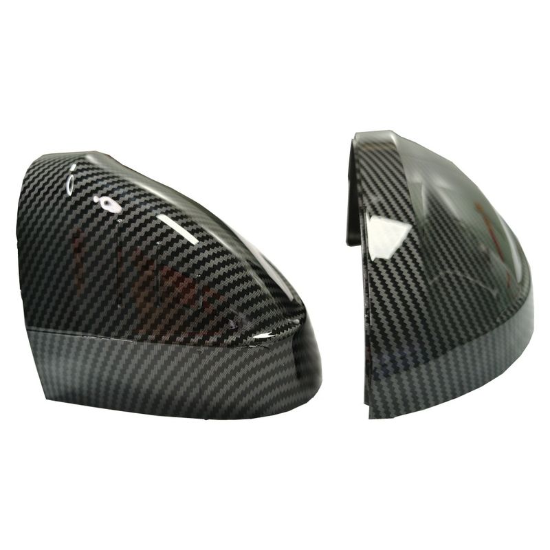 2 piezas Kibowear para tapas de espejos laterales de automóviles A4 A5 B9 (aspecto de carbono) 2017 2018 2019 2020 2021 S4 S5 RS5 allroad Quattro cubiertas de repuesto_voghion.com