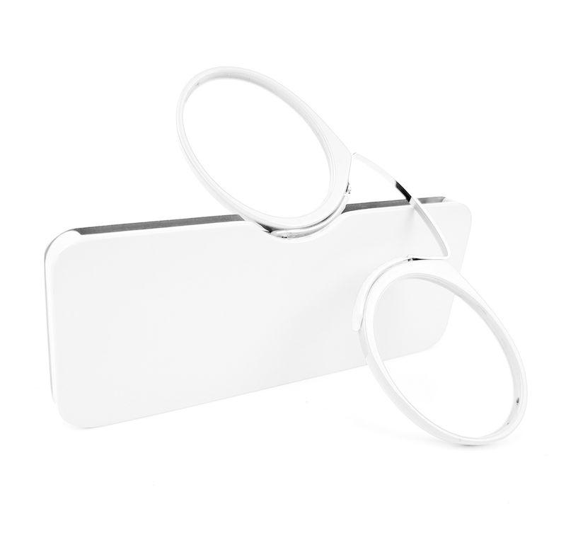 TR90 Clip-on Nose Reading Mini No Temple Glasses Compact Ultra-light Tortoiseshell Color_voghion.com