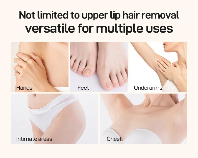 Beauty Care shop Wax Painless Fast Removal Ladies Epilator Creams Lip Underarm Private Bikini Face Depilation Hair Remover_voghion.com