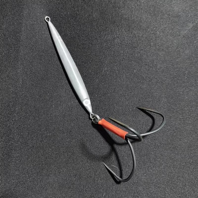 Blade Scale Casting Large Lure Fishing Gear Full Set Spear Hook Slim Long Iron Plate_voghion.com