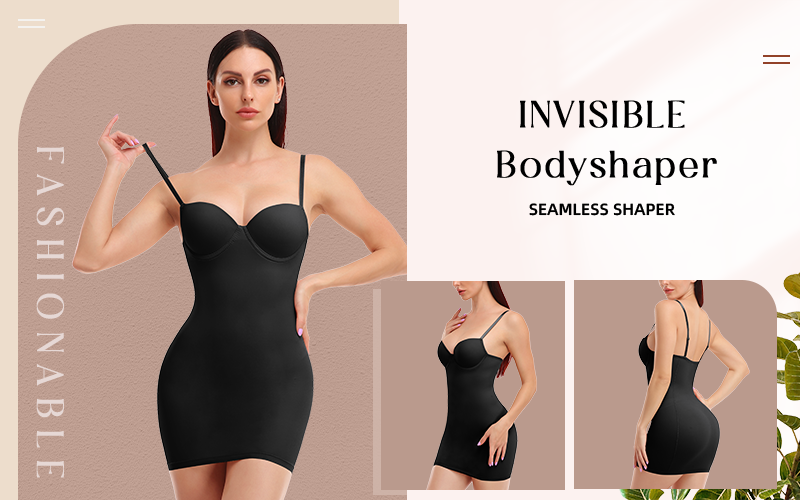 COMFREE Tummy C Wear Lifter Sexy Butt Kleid Shaper für Frauen Unsichtbarer Taillentrainer Abnehmen Unterkleid Shaperwear_voghion.com