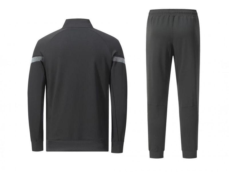 Uniforme de futebol masculino conjunto de mangas de futebol nova aparência camisa de treinamento jaqueta calças compridas_voghion.com