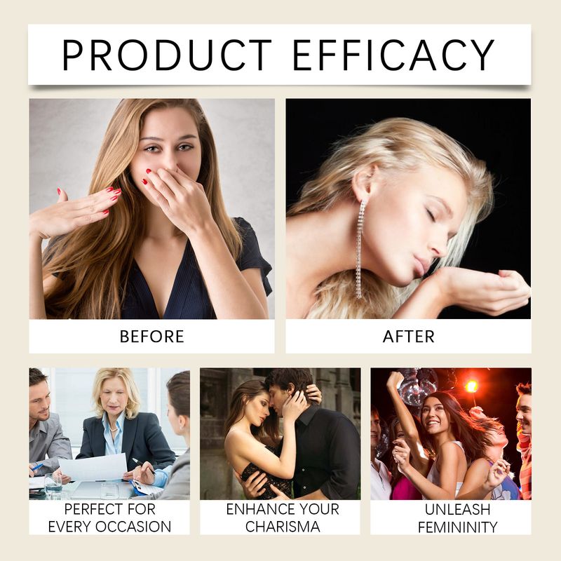 Perfume con textura de aceite esencial de vainilla, suave, fresco, ámbar claro y duradero._voghion.com