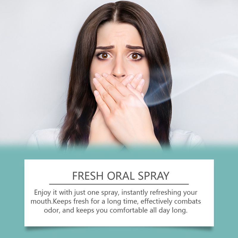 Oral fresh spray Refreshing breath and removing odor Care mouth hygiene fresh spray_voghion.com