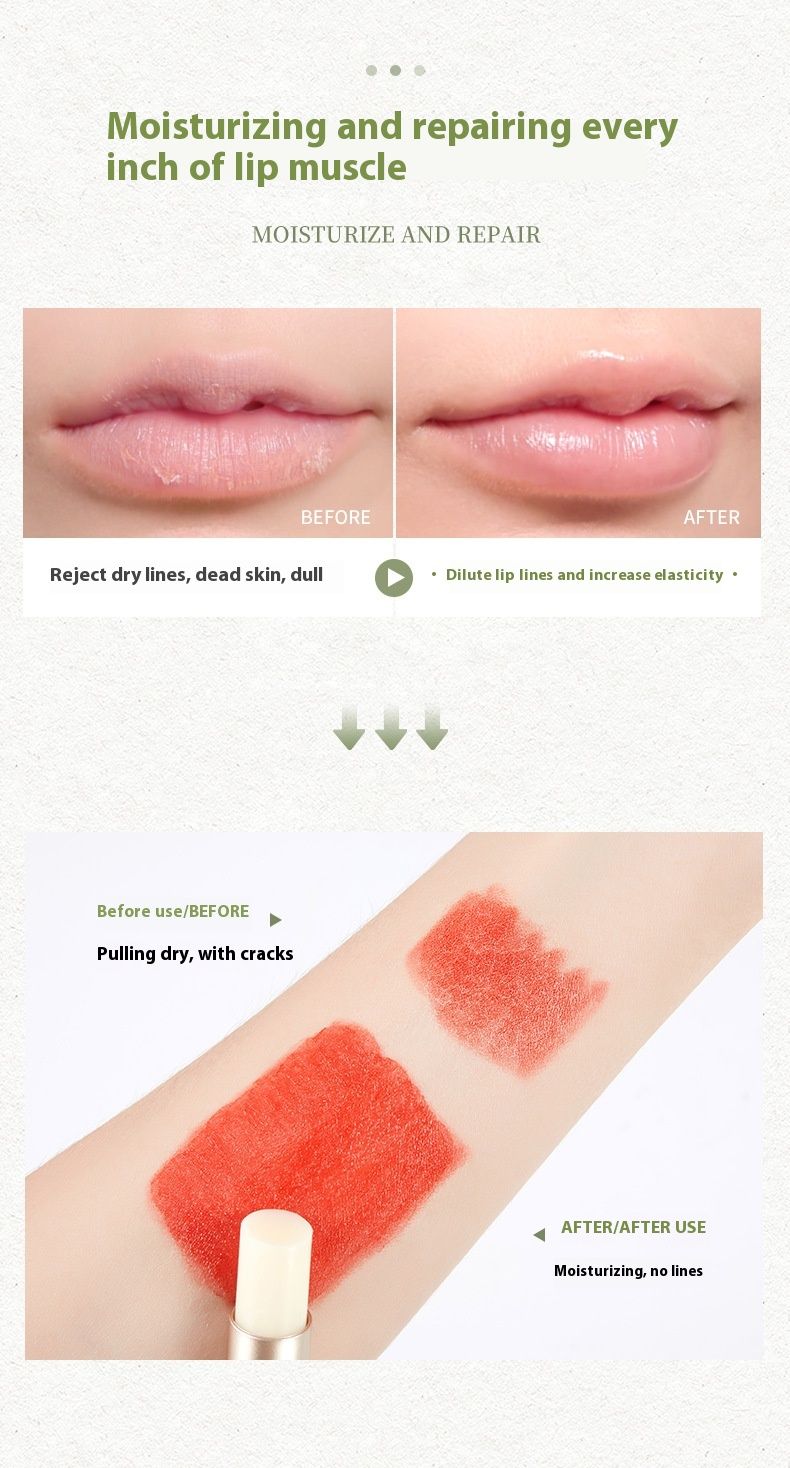 NOVO5849 Soft&Lustrous Priming Moisturizes, Prevents Dry Cracks, Removes Dead Skin and Fades Lip Lines lipstick_voghion.com