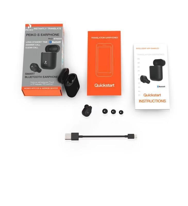 NeoGear Cross-Border Hot-Selling Peiko Smart Wireless 5.0 Single-Sided Business Mini Bluetooth Earphones In Stock_voghion.com