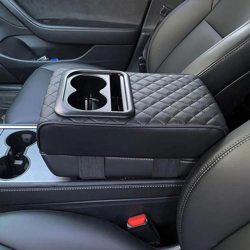 Suporte de copos multifuncional com aumento de altura para apoio de braço de carro, capa protetora universal para todas as estações_voghion.com