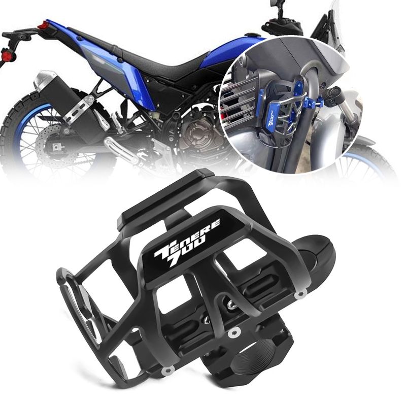 PER TENERE700 2021-2024+ Accessori per staffe per motociclette Portaborraccia Portabicchieri Tenere 700 Tenere700_voghion.com
