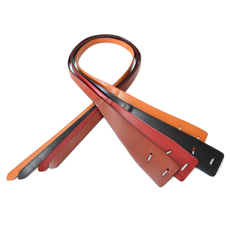 Women's Casual Double-layer Cowhide Strap, Belt, Women's Tied Decorative Skirt, Coat, Wide Waist Seal_voghion.com