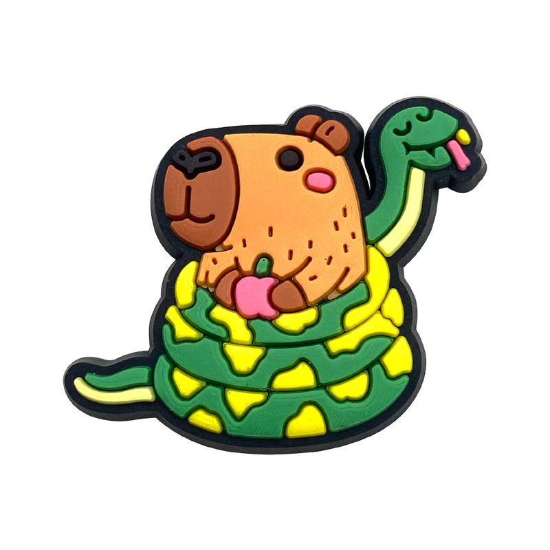 Shoe Flower Shoe Buckle Kapibala Fun Shoe Accessories DIY Accessories_voghion.com