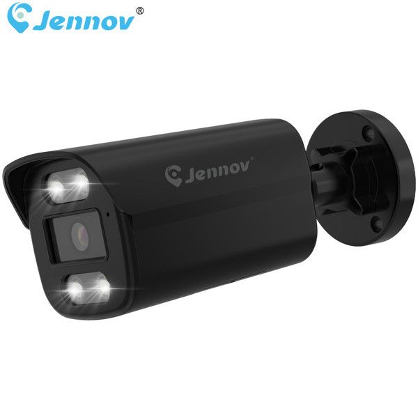 Jennov 4K 8MP POE Security IP66 Camera Outdoor Color Night Vision 2 Way Audio_voghion.com