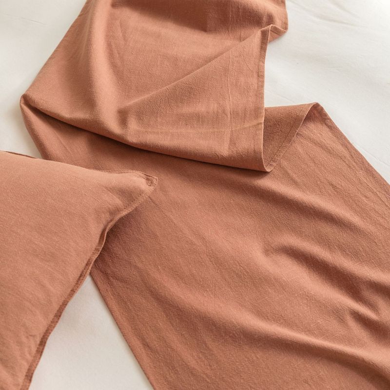 Bandiera da letto in lino di cotone tinta unita in stile europeo e americano, asciugamano da letto in lino di cotone per hotel, hotel, locanda_voghion.com