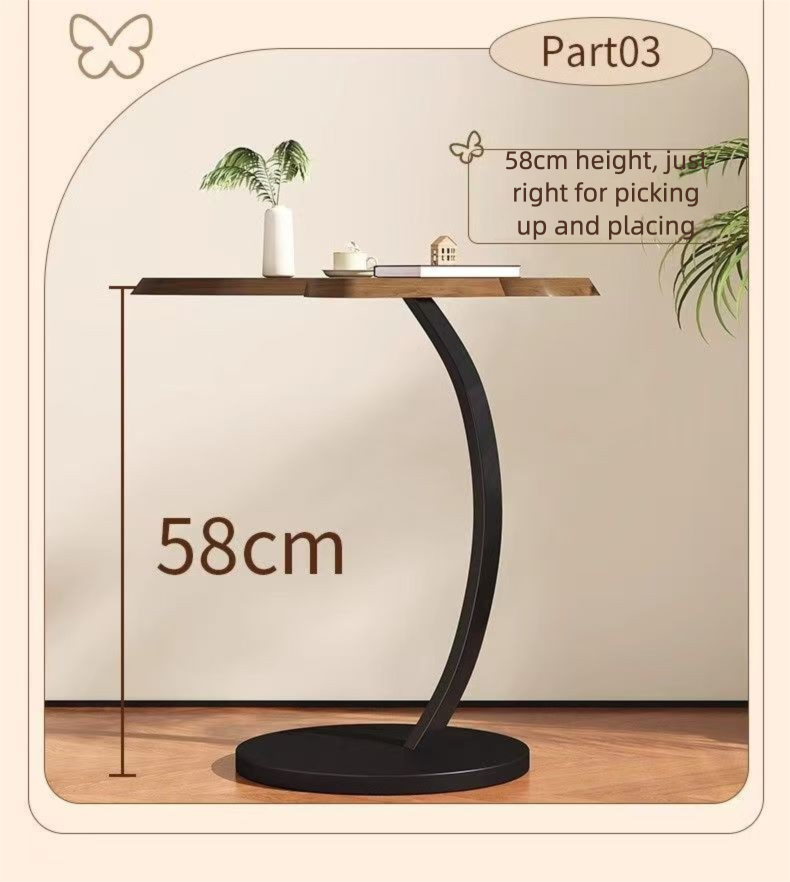 Table d'appoint créative de style vintage avec papillon, décoration douce pour salon, chambre à coucher, balcon, étagère de rangement_voghion.com