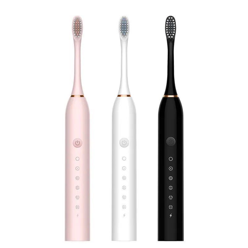 New Model Small M Electric Toothbrush Smart Rechargeable DuPot Soft Bristles Soic Vibratio Adult Uisex Couple_voghion.com