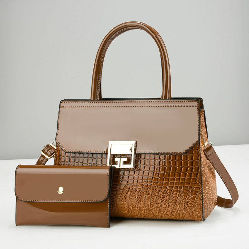 Handtaschen-Set für Damen, stilvolle und stimmungsvolle Damentasche, Handtasche, Umhängetasche für Damen_voghion.com