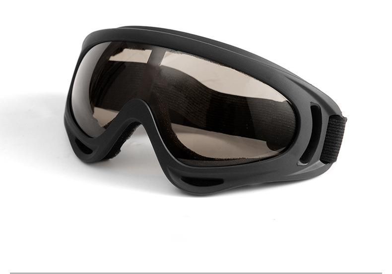 Outdoor Cycling X400 Goggles Motorcycle Windshield Sports Harley Tactical Windproof Mask_voghion.com