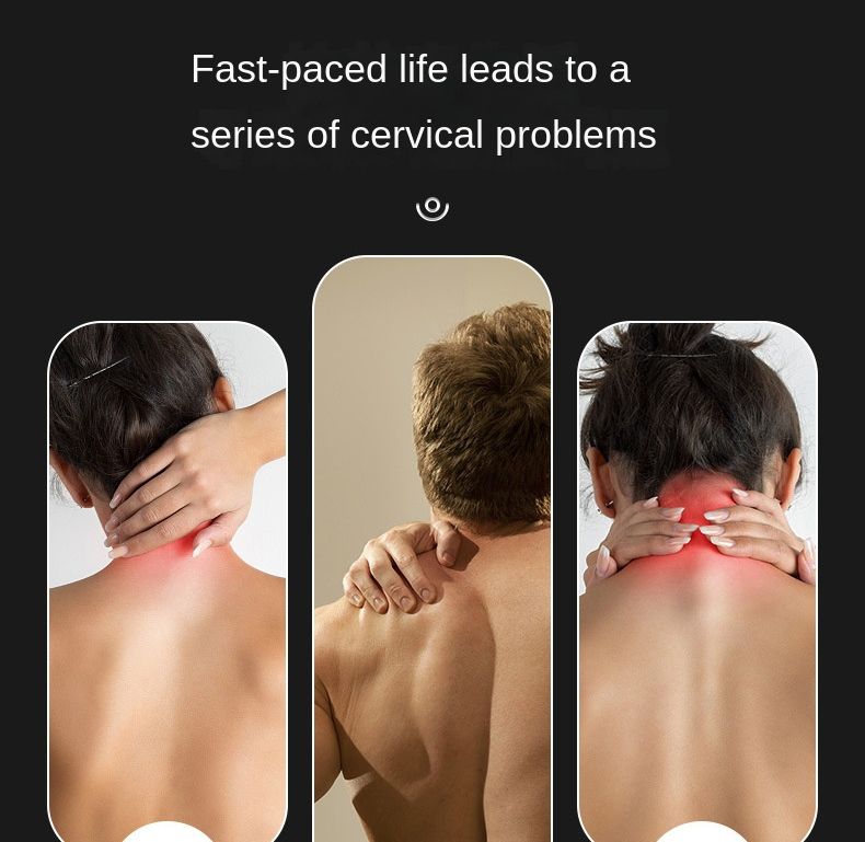 Smart hängenden Hals Halswirbel säule Massage gerät mit heißen Geldbörse Zehner Massage entspannen Linderung ems tragbare Schmerzen Oberschenkel Mini_voghion.com
