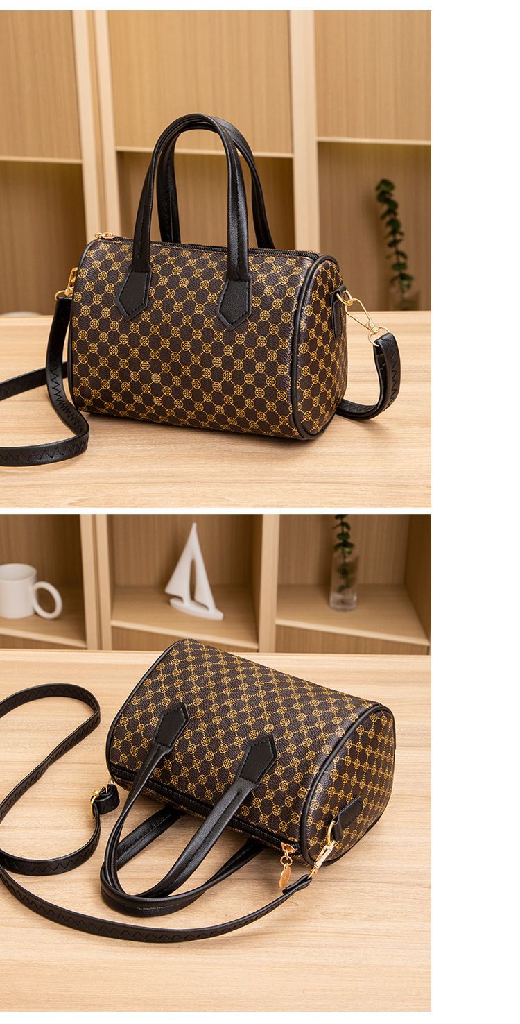 Women's Bags Fashion Casual Printed Crossbody Pillow Bag Diamond Embroidery Handbag_voghion.com