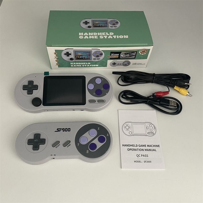3-inch IPS Built-in 6000 Portable Handheld Game Console SF2000_voghion.com