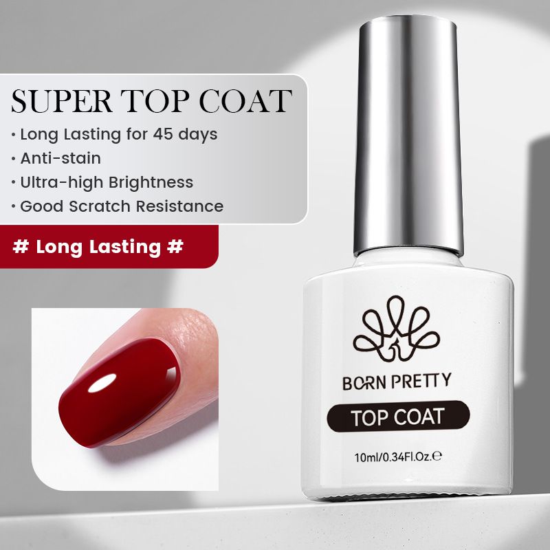BORN PRETTY Full Set Basic Functional Builder Base Top Coat Reinforcement Nail Art UV Gel_voghion.com