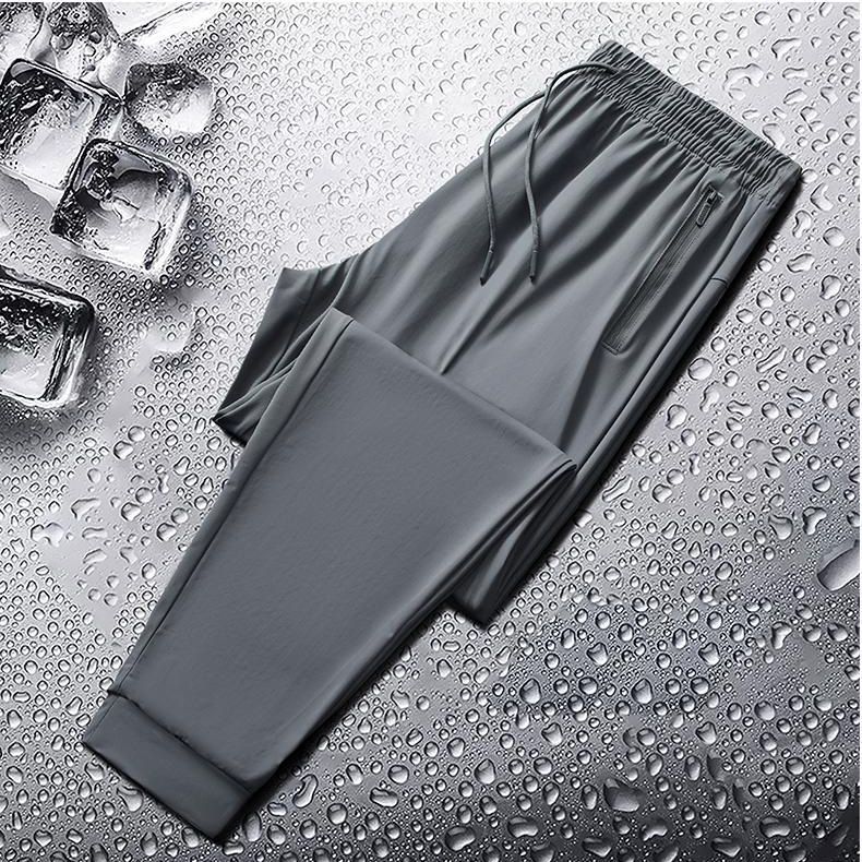 Pantalon de sport droit tendance pour homme, coupe ample et décontractée, idéal pour l'été et le printemps, qualité imbattable. Pantalon de survêtement américain_voghion.com