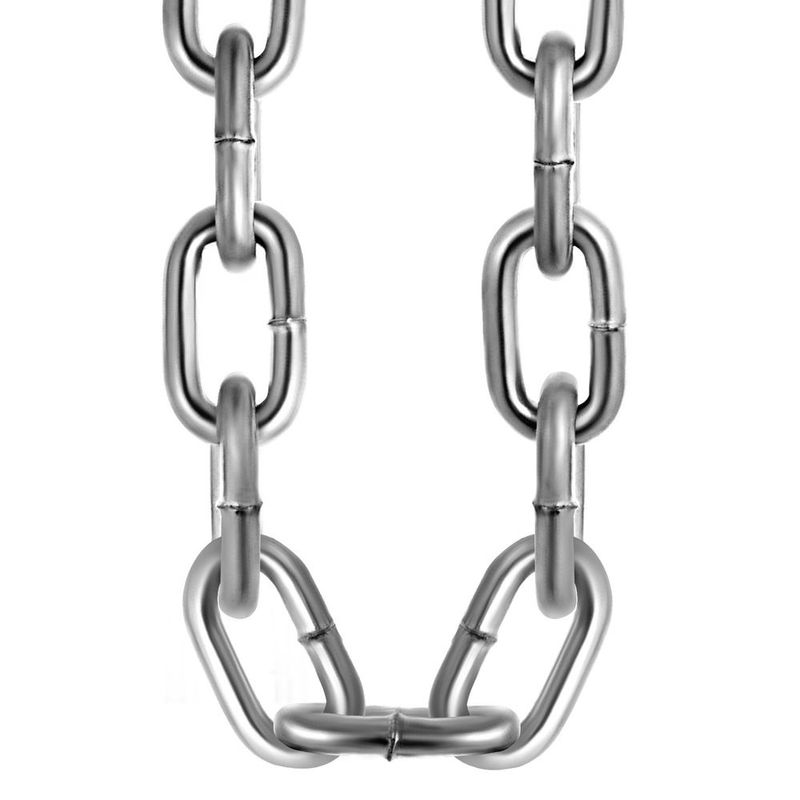 VEVOR Grade 30 Chain 3/16 Inch By 100Ft Length Grade 30 Proof Coil Chain Zinc Plated Grade 30 Chain For Towing Logging Agriculture And Guard Rails_voghion.com