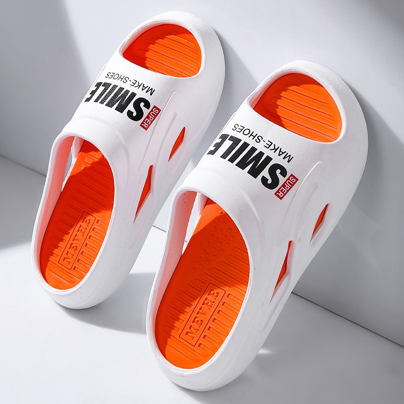 Ciabatte estive da uomo con piedi traspiranti e inodori, antiscivolo per la casa, sportive, suola spessa e morbida, stile maschile_voghion.com
