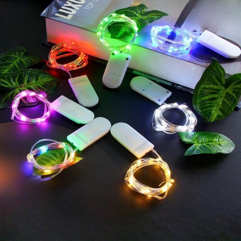 Multicolor LED Bottle Lights String - Solar/Battery Powered Decorative Fairy Lights For Parties, Weddings, Home Decor_voghion.com