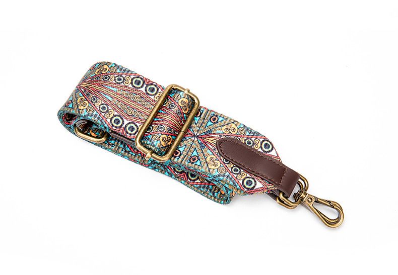 Personalized Bag Shoulder Strap Genuine Leather Bag Accessories Crossbody Bag Metal Accessories Buckle Retro Bohemian Shoulder Strap_voghion.com