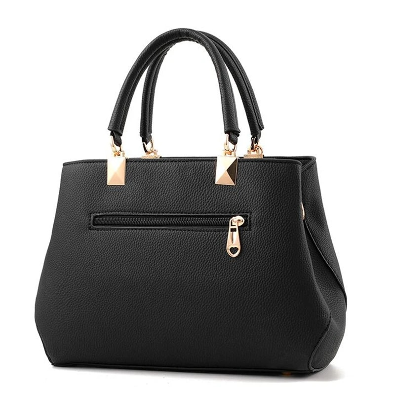 Yogodlns Elegant Women Messenger Bags With Flower Pendant Office Ladies Totes Pure Handbag For Female Crossbody Shoulder Bags_voghion.com