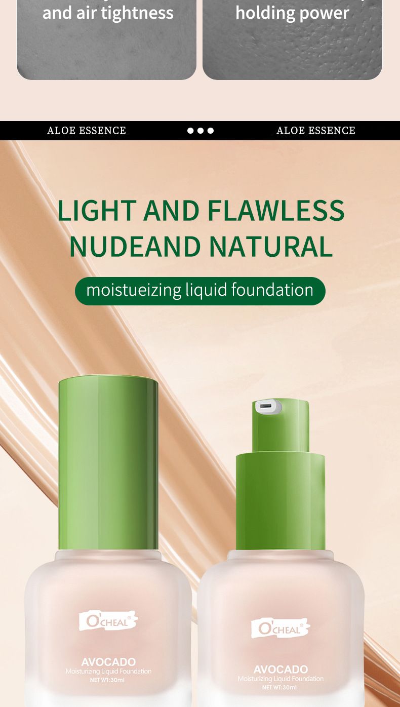 OCHEAL Moisturizing Oil Control Isolation Makeup Primer Plain Brightening Primer Natural Naked Makeup Concealer Foundationavocado Moisturizing | Trans_voghion.com