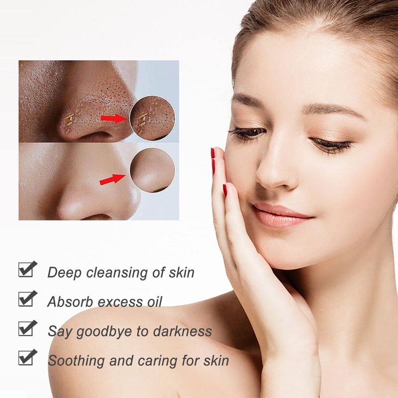 OUHOE Volcanic Mud Bubble Cleaning Pore Facial Skin facial mask_voghion.com